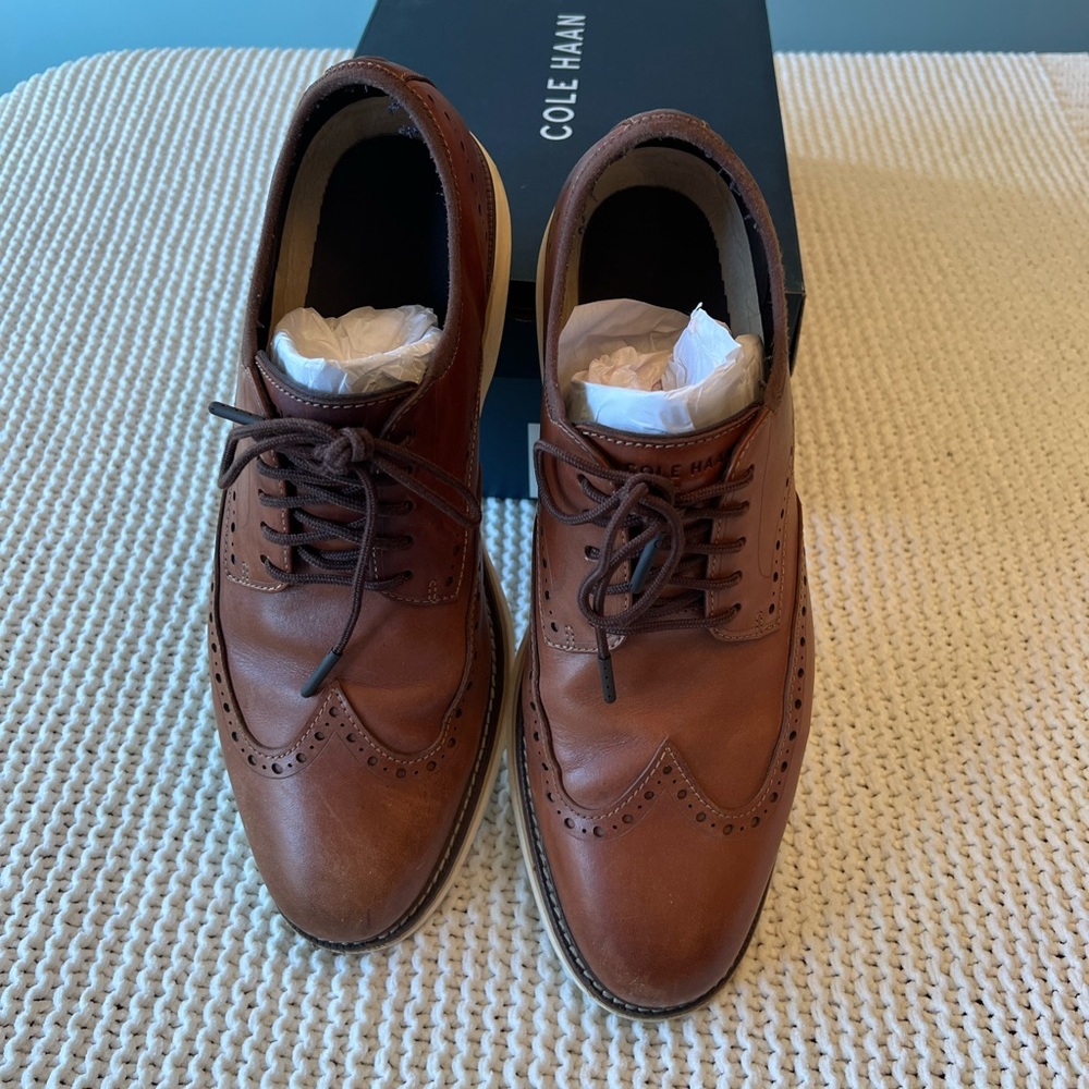 Good Used Condition Men’s Cole Haan Wing Oxford Shoes